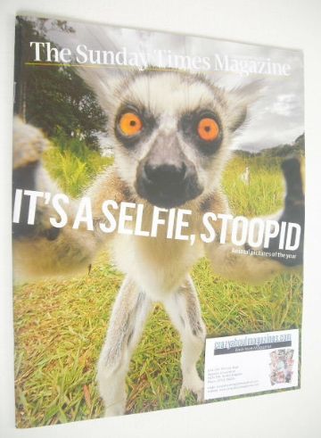 <!--2013-12-15-->The Sunday Times magazine - It's A Selfie, Stoopid cover (