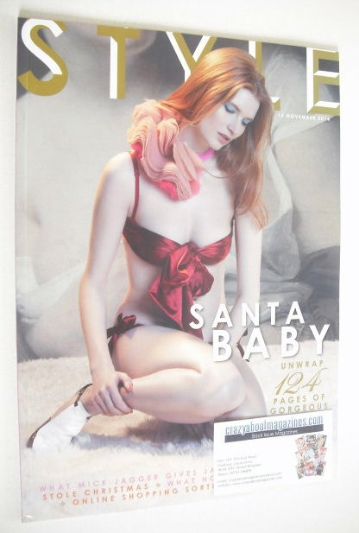 <!--2014-11-16-->Style magazine - Santa Baby cover (16 November 2014)