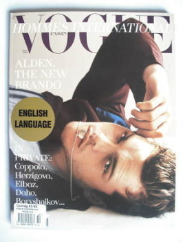 Paris Vogue Hommes International magazine - Winter 2009 - Alden Ehrenreich cover