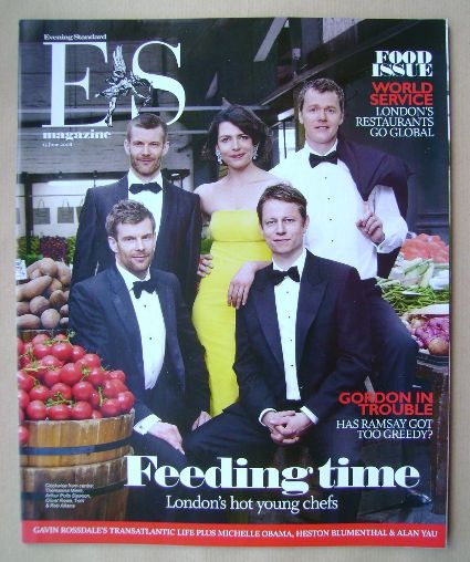 Evening Standard magazine - Feeding Time cover (13 June 2008)