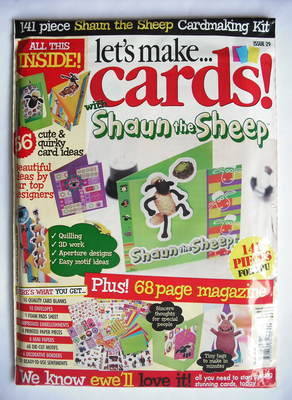 <!--2009-01-->Let's Make Cards Shaun the Sheep Cardmaking Kit (2009 - No. 2