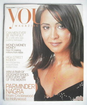 You magazine - Parminder Nagra cover (19 September 2004)