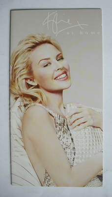 At Home bed linen fold-out brochure - Kylie Minogue (2008)