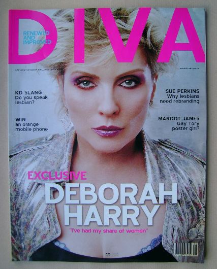 <!--2004-06-->Diva magazine - Deborah Harry cover (June 2004 - Issue 97)