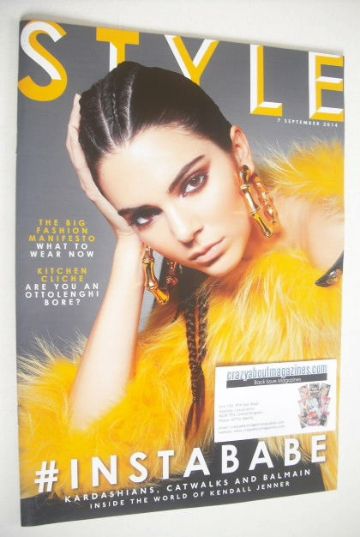Style magazine - Kendall Jenner cover (7 September 2014)