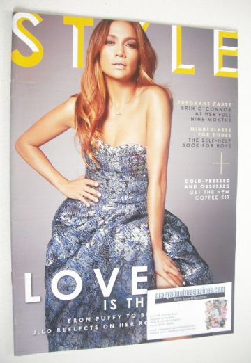 Style magazine - Jennifer Lopez cover (6 July 2014)