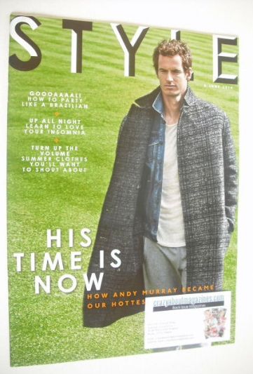 Style magazine - Andy Murray cover (8 June 2014)