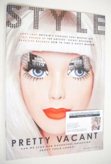 Style magazine - Pretty Vacant cover (20 April 2014)