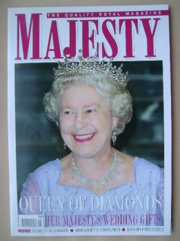 Majesty magazine - The Queen cover (September 2007 - Volume 28 No 9)