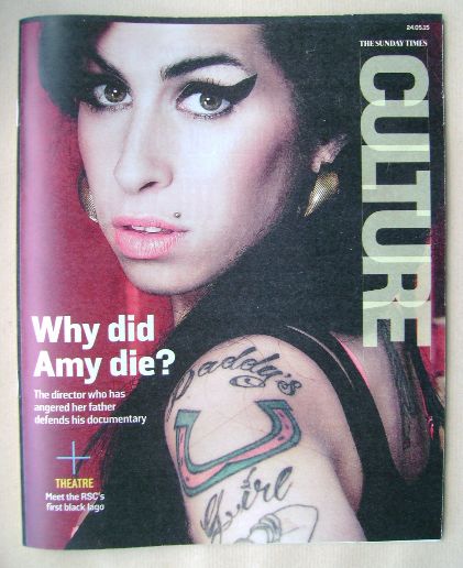Culture magazine - Amy Winehouse cover (24 May 2015)