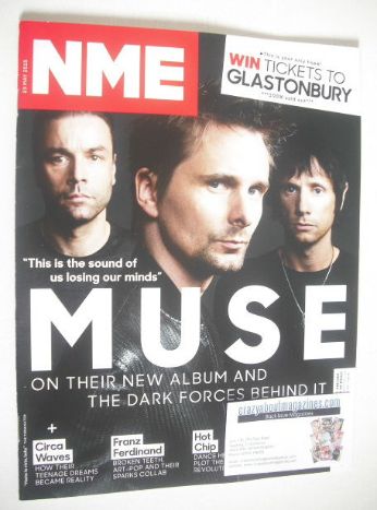 NME magazine - Muse cover (23 May 2015)