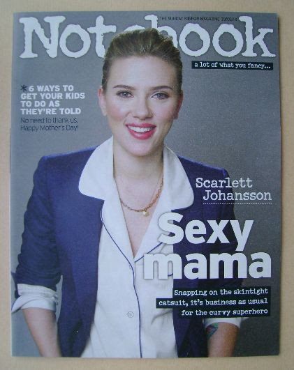 <!--2014-03-30-->Notebook magazine - Scarlett Johansson cover (30 March 201