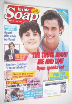 Inside Soap magazine - Alistair McDougall and Dee Smart cover (May 1993)