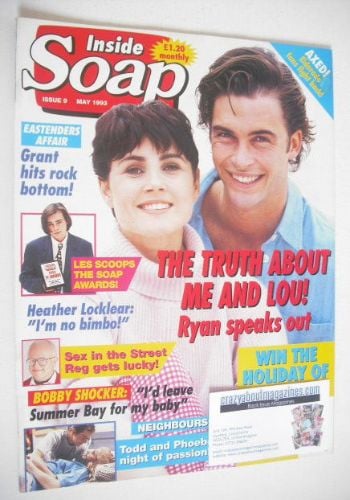 <!--1993-05-->Inside Soap magazine - Alistair McDougall and Dee Smart cover