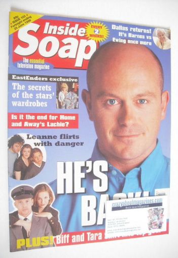 <!--1998-06-13-->Inside Soap magazine - Ross Kemp cover (13-26 June 1998)