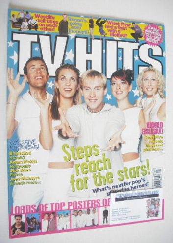 TV Hits magazine - August 1999 - Steps cover