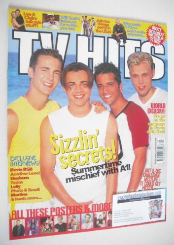 TV Hits magazine - September 1999 - A1 cover
