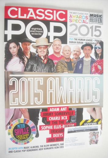 <!--2015-04-->Classic Pop magazine - 2015 Awards cover (April/May 2015)