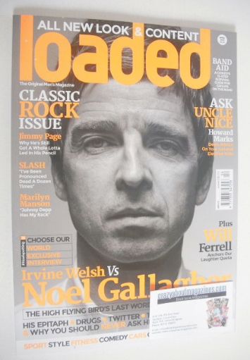 Loaded magazine - Noel Gallagher cover (April 2015 - Final Issue)