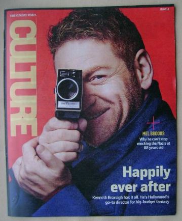 Culture magazine - Kenneth Branagh cover (15 March 2015)