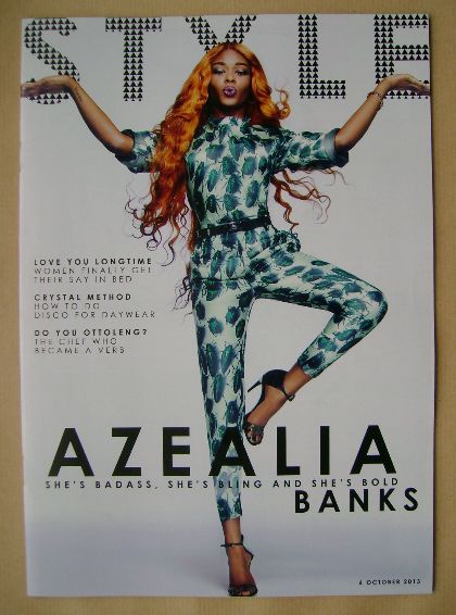<!--2013-10-06-->Style magazine - Azealia Banks cover (6 October 2013)