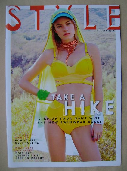 Style magazine - Take A Hike cover (13 July 2014)