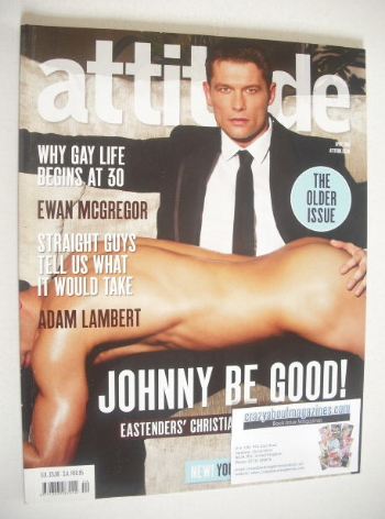 Attitude magazine - Johnny Partridge cover (April 2010)