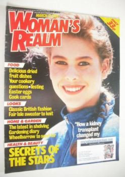 Woman's Realm magazine (21 March 1989)