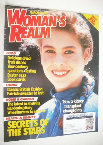 <!--1989-03-21-->Woman's Realm magazine (21 March 1989)
