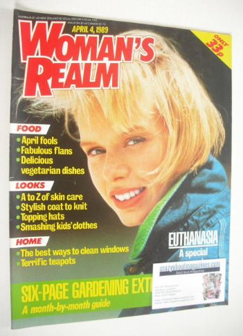 <!--1989-04-04-->Woman's Realm magazine (4 April 1989)