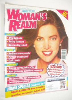 Woman's Realm magazine (22 August 1989)