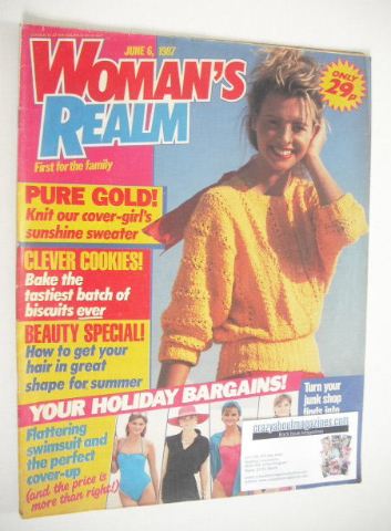 <!--1987-06-06-->Woman's Realm magazine (6 June 1987)