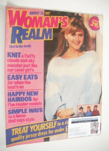 <!--1987-08-22-->Woman's Realm magazine (22 August 1987)