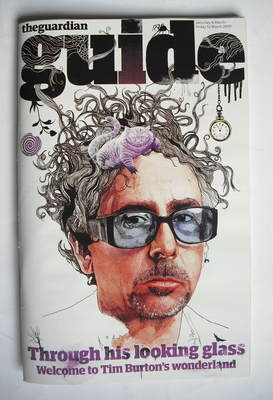 The Guardian Guide magazine - Tim Burton cover (6 March 2010)