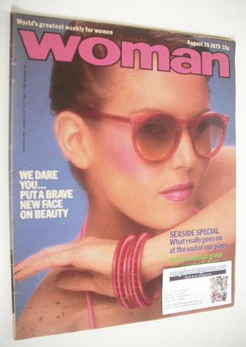 <!--1979-08-25-->Woman magazine - Joan Collins cover (25 August 1979)