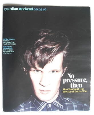 The Guardian Weekend magazine - 6 March 2010 - Matt Smith cover
