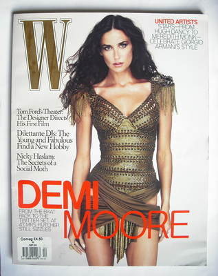 <!--2009-12-->W magazine - December 2009 - Demi Moore cover