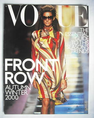 British Vogue supplement - Front Row (Autumn/Winter 2000 - Gisele Bundchen cover)