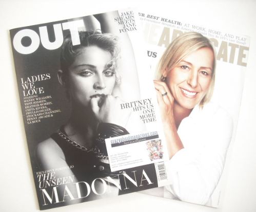 <!--2011-04-->Out magazine - Madonna cover (April 2011)