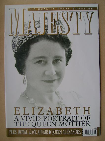 Majesty magazine - The Queen Mother cover (November 2005 - Volume 26 No 11)