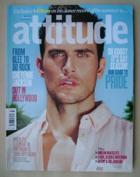Attitude magazine - Cheyenne Jackson cover (July 2012)