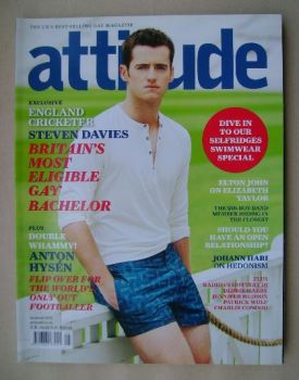 Attitude magazine - Steven Davies cover (Summer 2011)