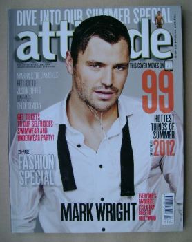 Attitude magazine - Mark Wright cover (Summer 2012)
