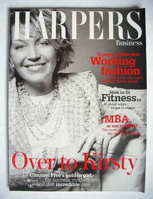 Harpers & Queen supplement - Business (April 2004 - Kirsty Young cover)