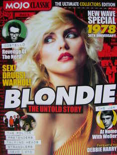MOJO CLASSIC magazine - Debbie Harry cover (New Wave Special - 30th Anniversary)