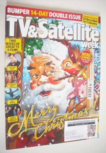 <!--2013-12-21-->TV&Satellite Week magazine - Christmas issue (21 December 