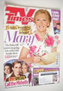 TV Times magazine - Mary Berry cover (1-7 March 2014)