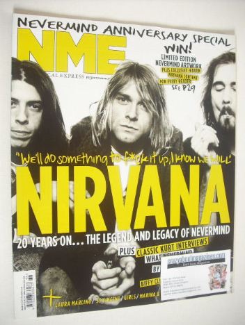 NME magazine - Nirvana cover (10 September 2011)