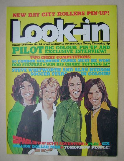 Look In magazine - Pilot cover (18 October 1975)