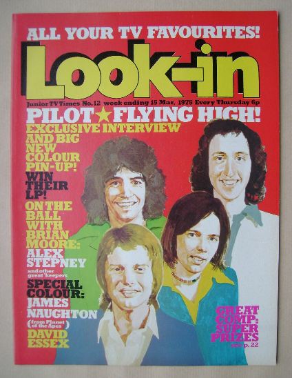 Look In magazine - Pilot cover (15 March 1975)